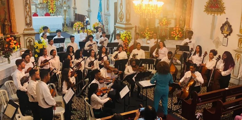 Paróquia São Sebastião sedia concerto do projeto Volta Redonda Cidade da Música 